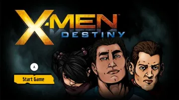 X-Men Destiny screen shot title